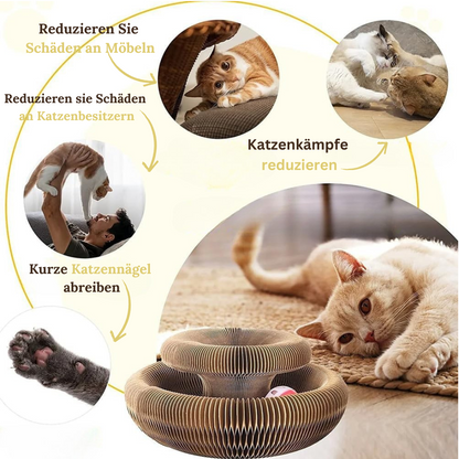 EcoClaw Kratzbrett Deluxe – Das nachhaltige Kratzparadies für glückliche Katzen